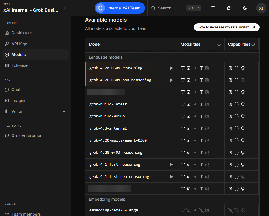 Hacking xAI for unreleased models and confidential documents