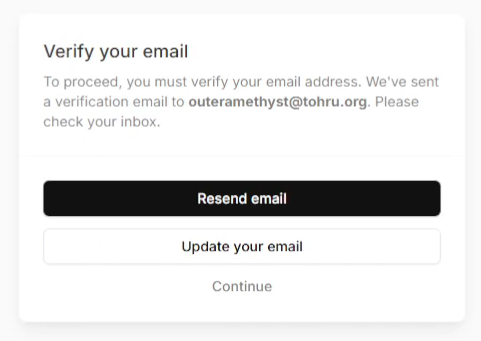 Update email screenshot